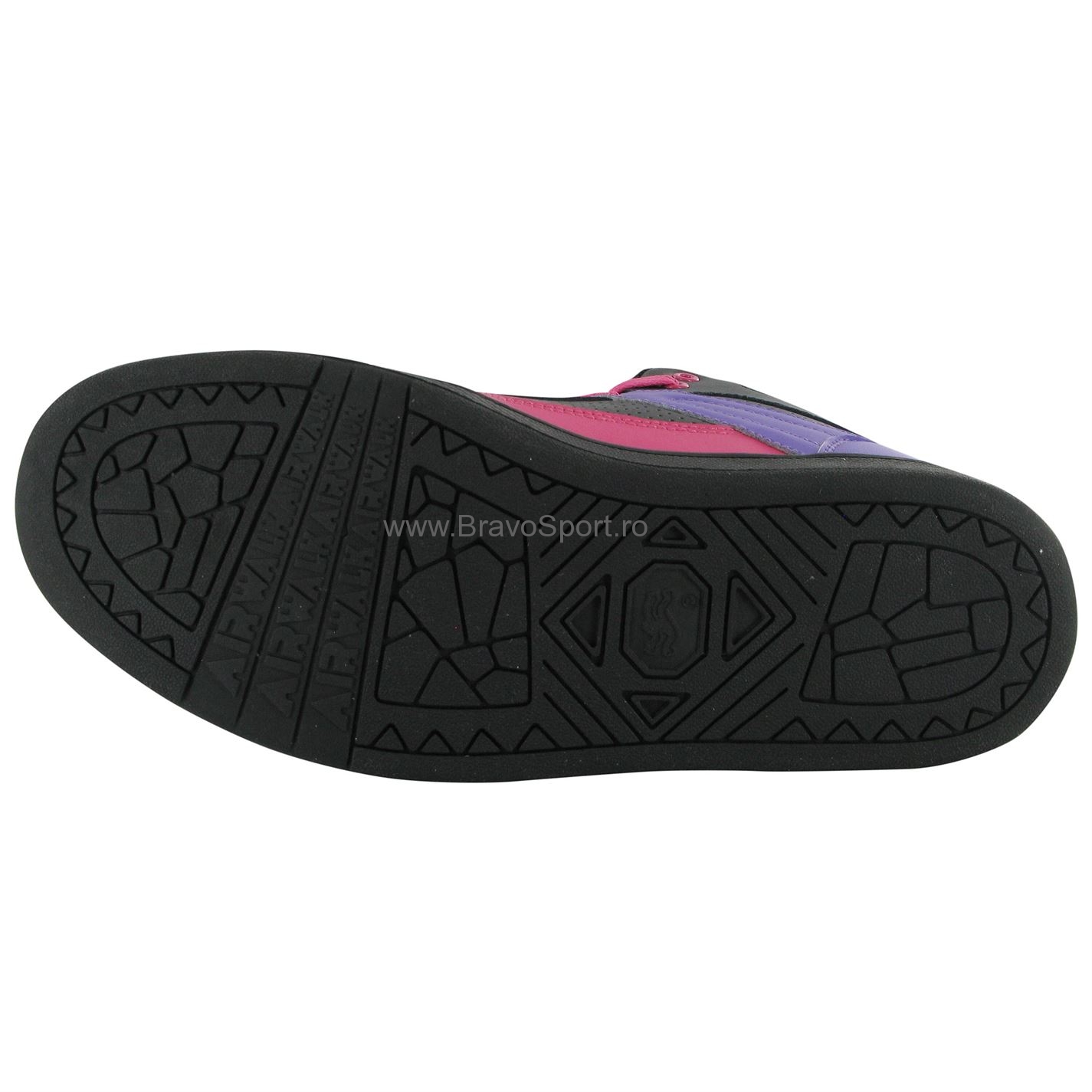 Airwalk Mila Mid Skate Shoes pentru Femei negru mov roz