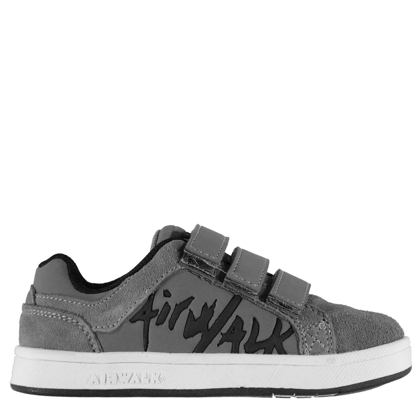 Airwalk Neptune Skate Shoes baieti gri carbune