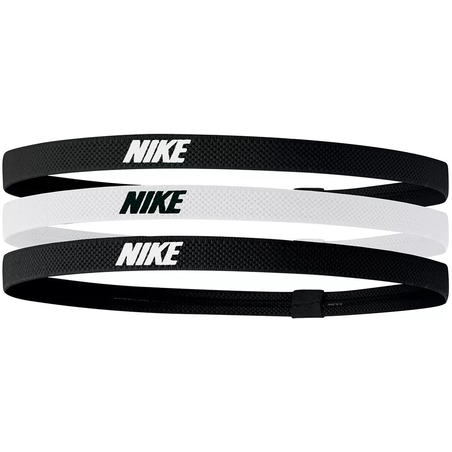 Bandana ? Nike Hairbands 3 bucati negru, alb, negru N1004529036OS