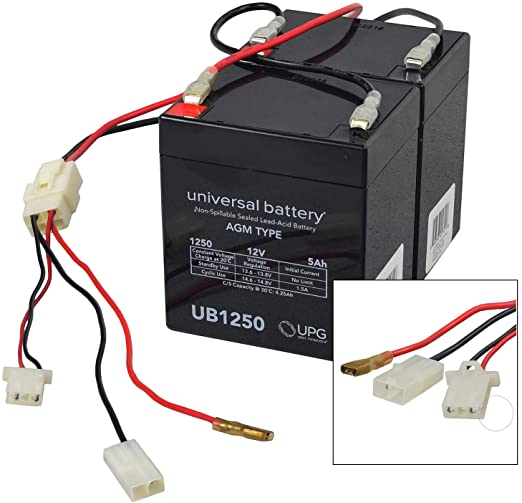 Baterie compatibila trotineta electrica Razor E100 Power Core (set 2 buc, fara cablaje)