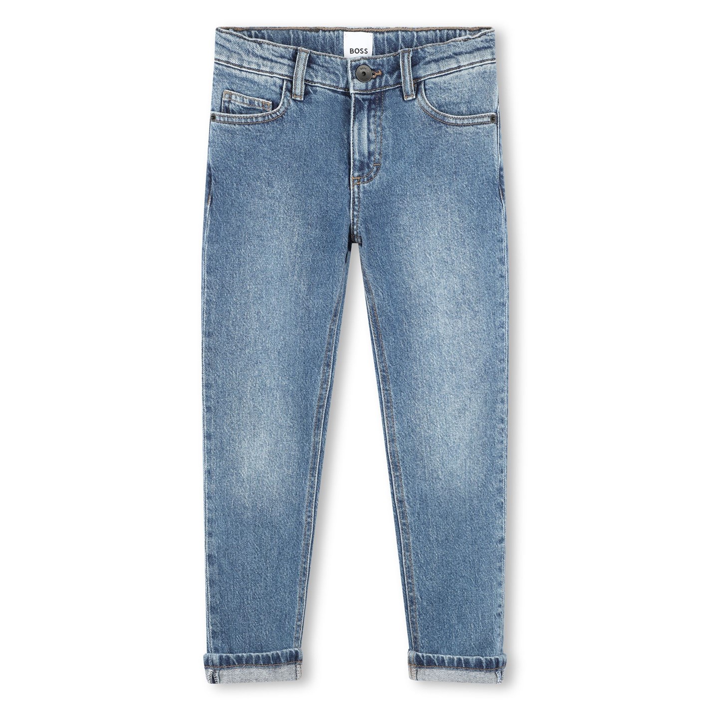 Blugi Boss Denim Juniors albastru z25