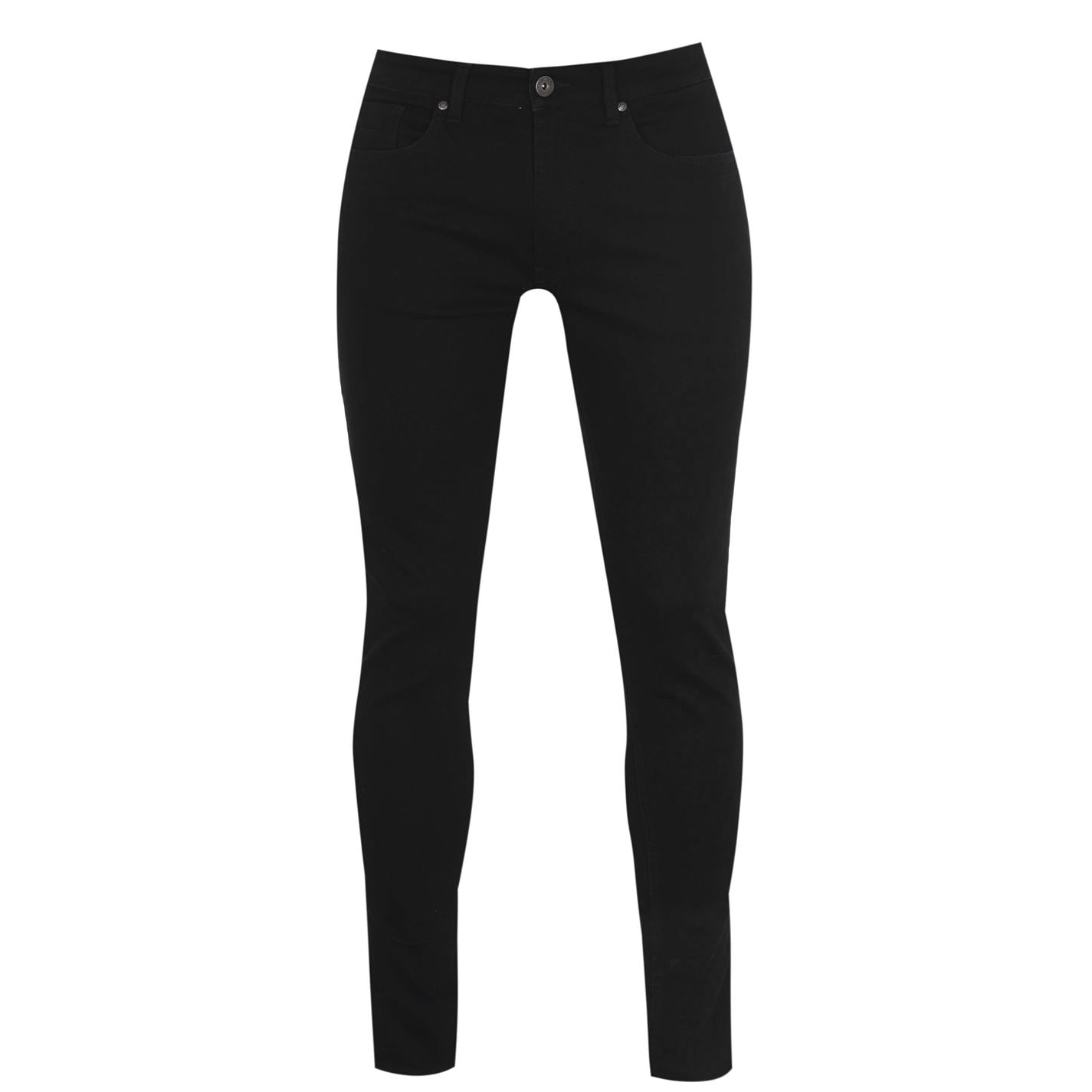 Blugi Firetrap Skinny pentru Barbati negru