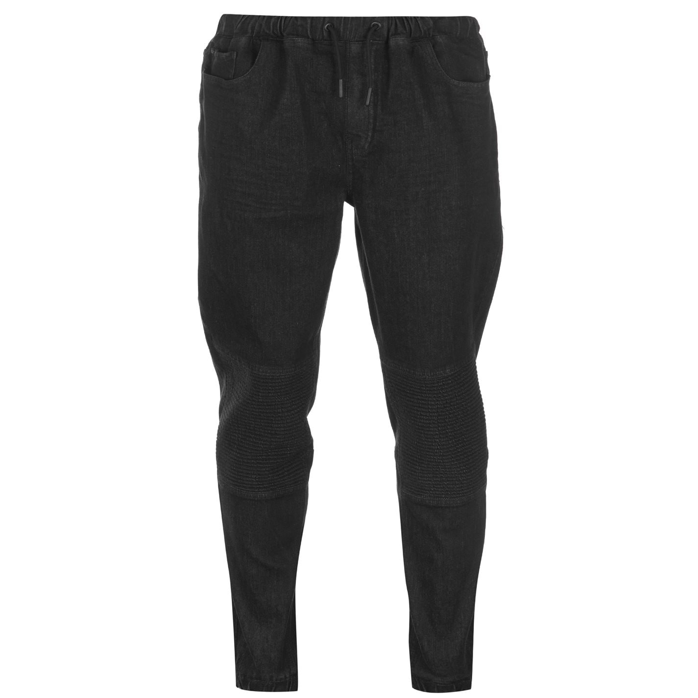 Blugi No Fear Biker Jogger pentru Barbati negru wash