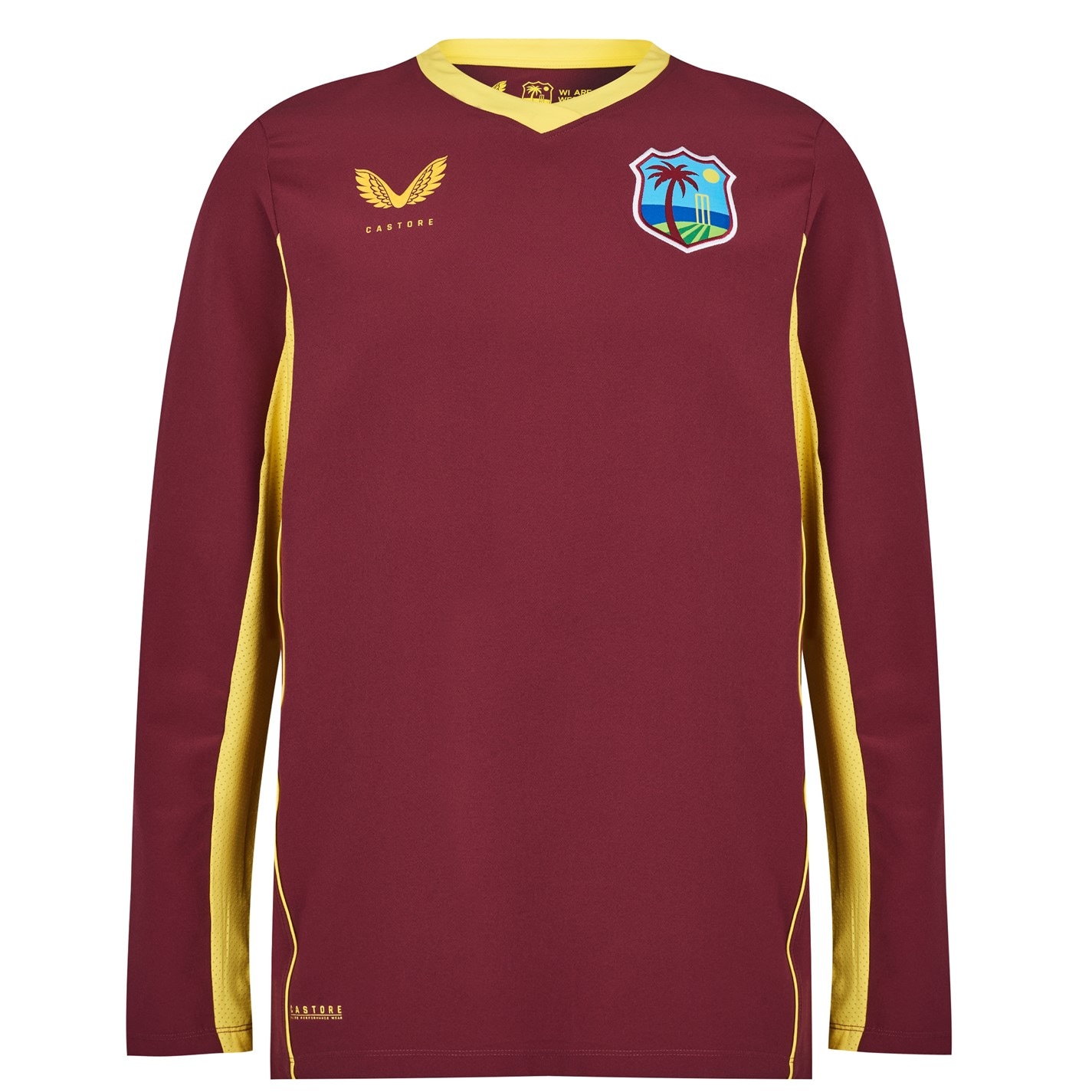 Bluza de trening Castore West Indies LS pentru Barbati maro inchis