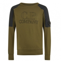 Bluza de trening CP COMPANY 672 cu guler rotund pentru baieti pentru Copii