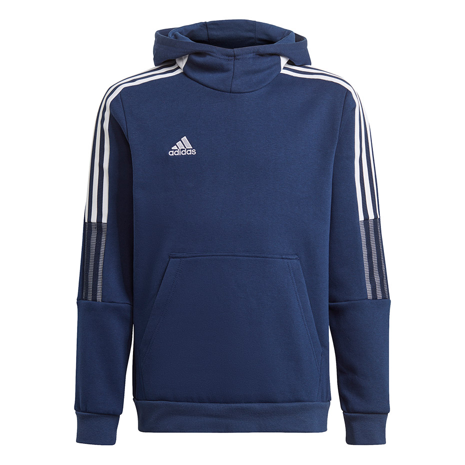 Bluza de trening Hanorac simplu model sport For Adidas Tiro 21 bleumarin GK9680 pentru Copii