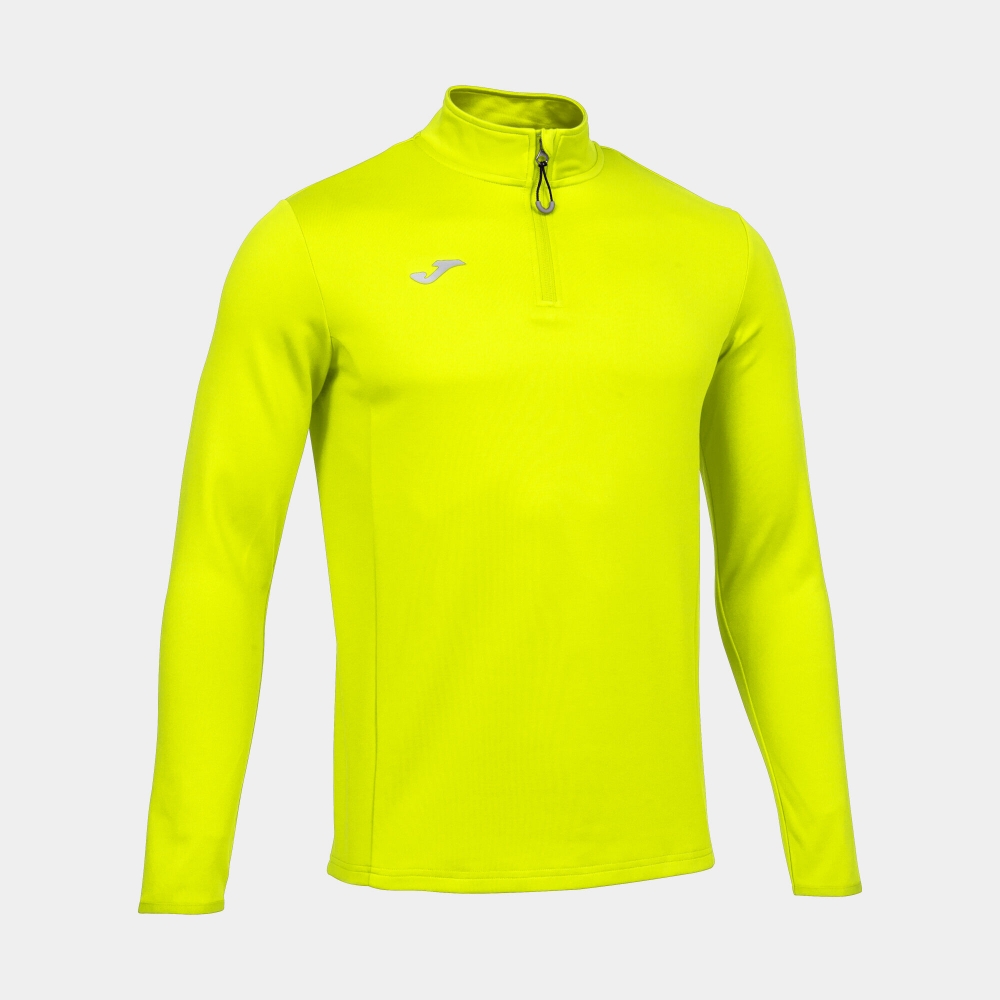 Bluza de trening Joma alergare Night Fluor galben fosforescent