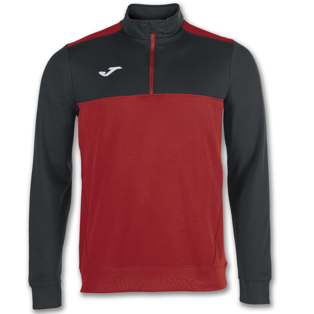 Bluza de trening Joma 1/2 Zipper Winner rosu-negru