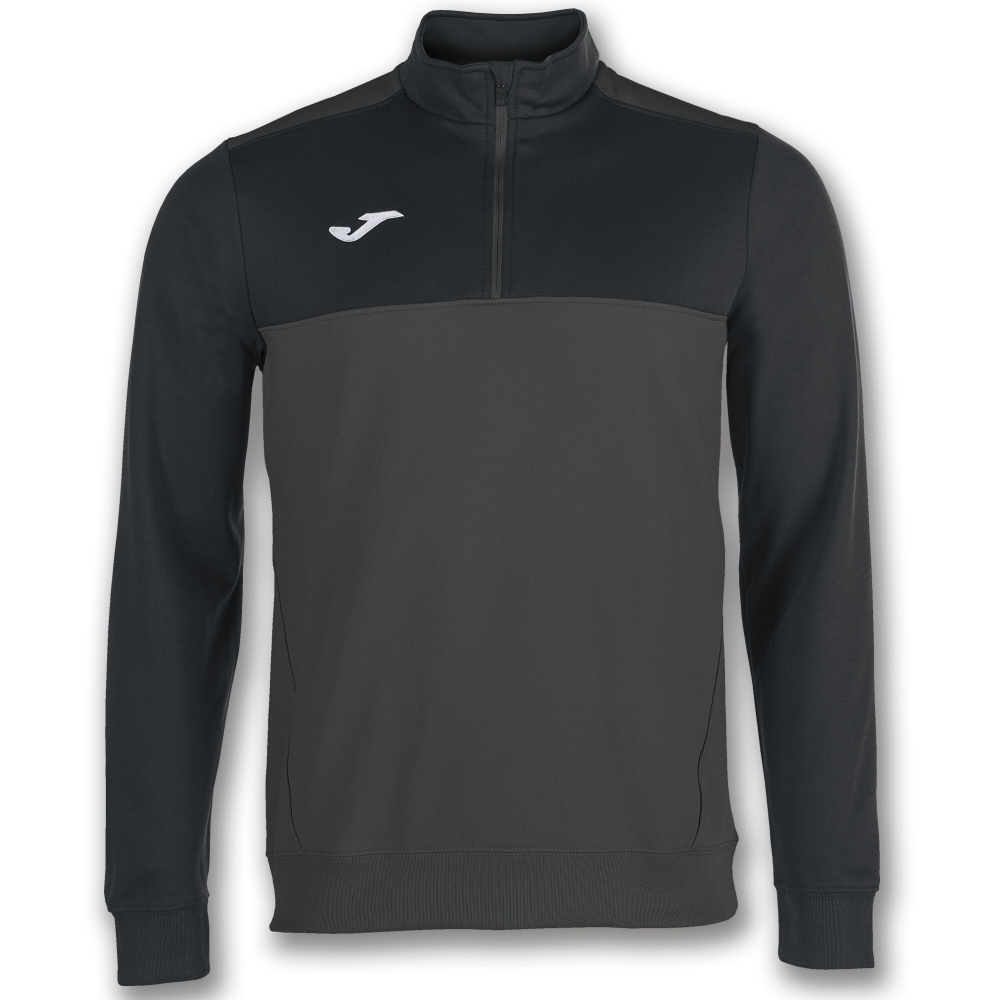 Bluza de trening Joma 1/2 Zipper Winner Anthrac-negru gri inchis