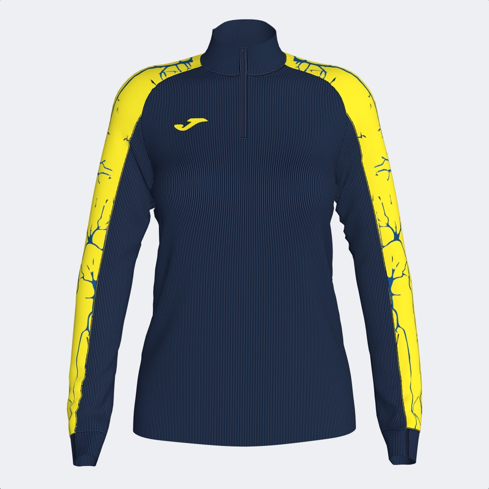 Bluza de trening Joma Elite Ix bleumarin Fluor galben