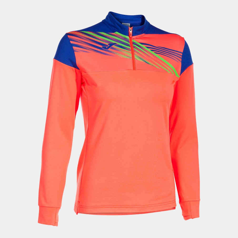 Bluza de trening Joma Elite X Fluor Coral Royal fosforescent