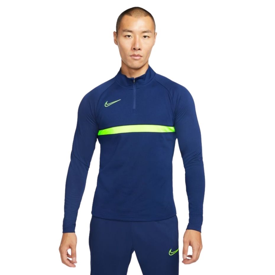 Bluza de trening Nike Dri-Fit Academy 21 Dril Top bleumarin CW6110 492 pentru Barbati