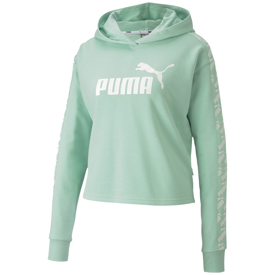 Bluza de trening Puma Reinforced verde TR 581717 32 pentru femei