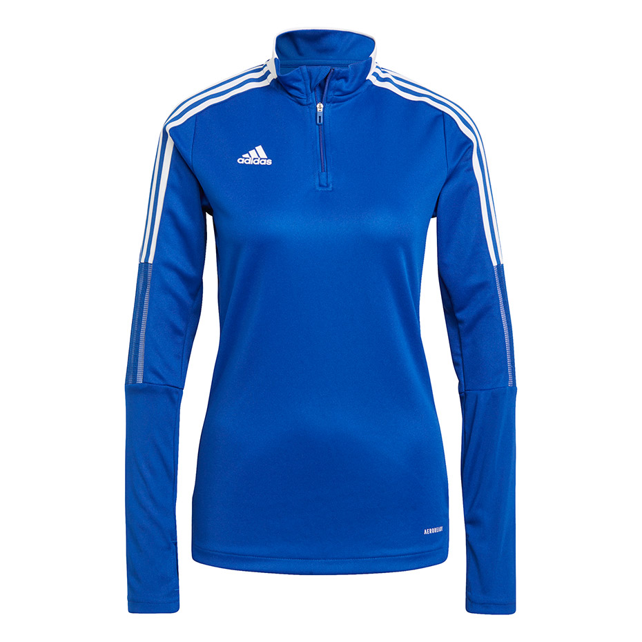 Bluza de trening Tricouri antrenament Adidas Tiro 21 albastru GM7316 femei