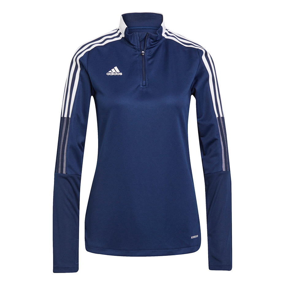 Bluza de trening Tricouri antrenament Adidas Tiro 21 bleumarin GK9660 femei