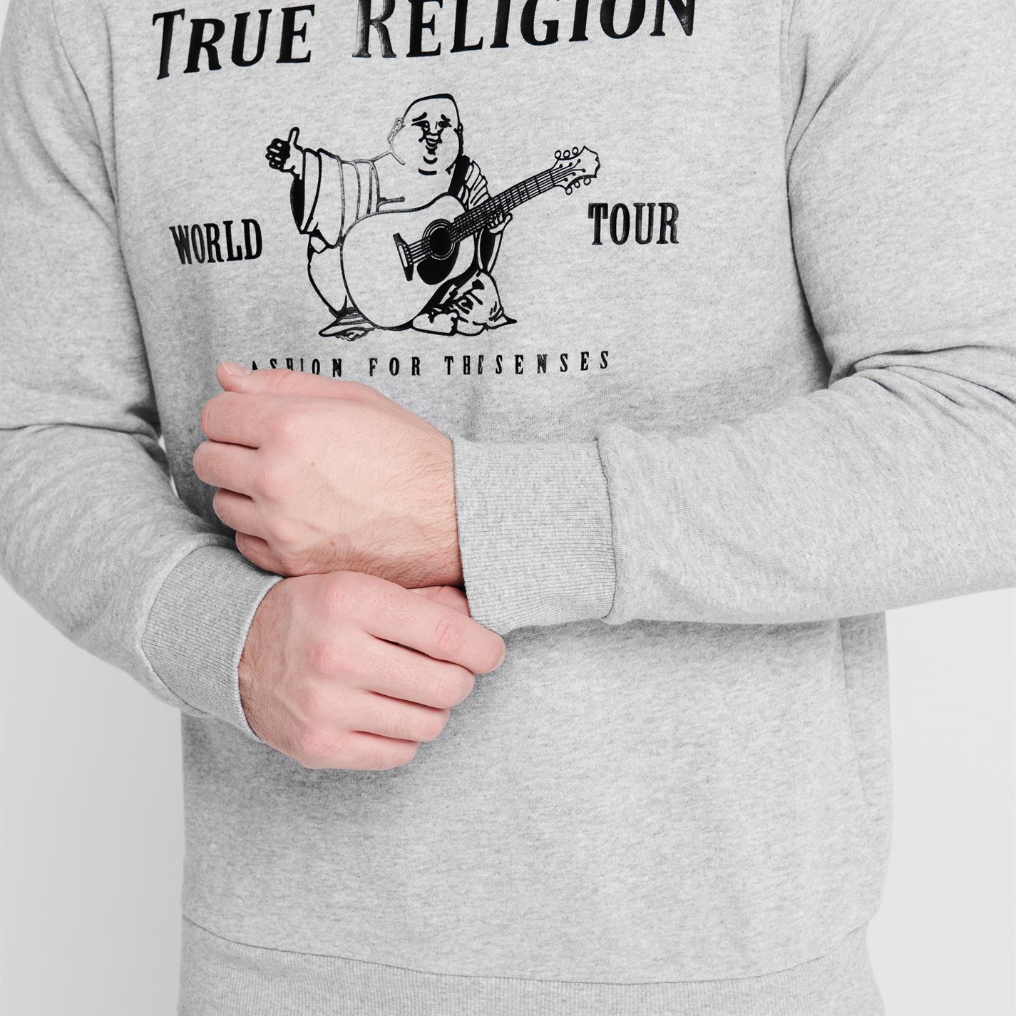 Bluza de trening True Religion Buddha gri