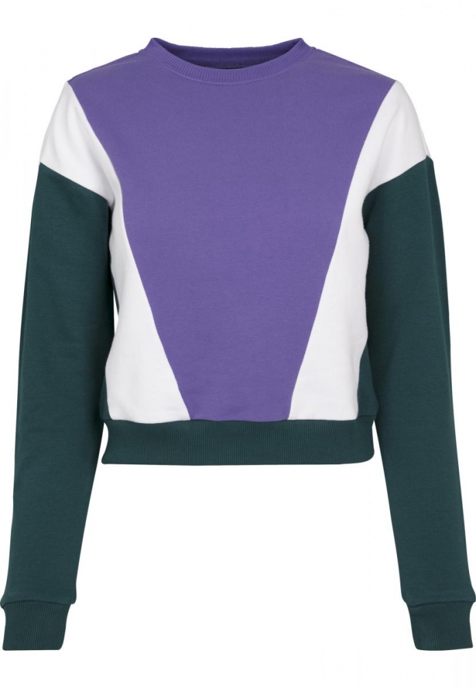 Bluza sport 3 culori pentru Femei violet verde Urban Classics alb