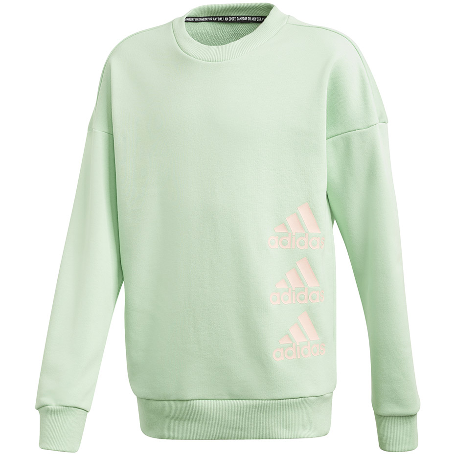 Bluza sport For Adidas Jg Mh Crew menta GE0965 pentru Copii