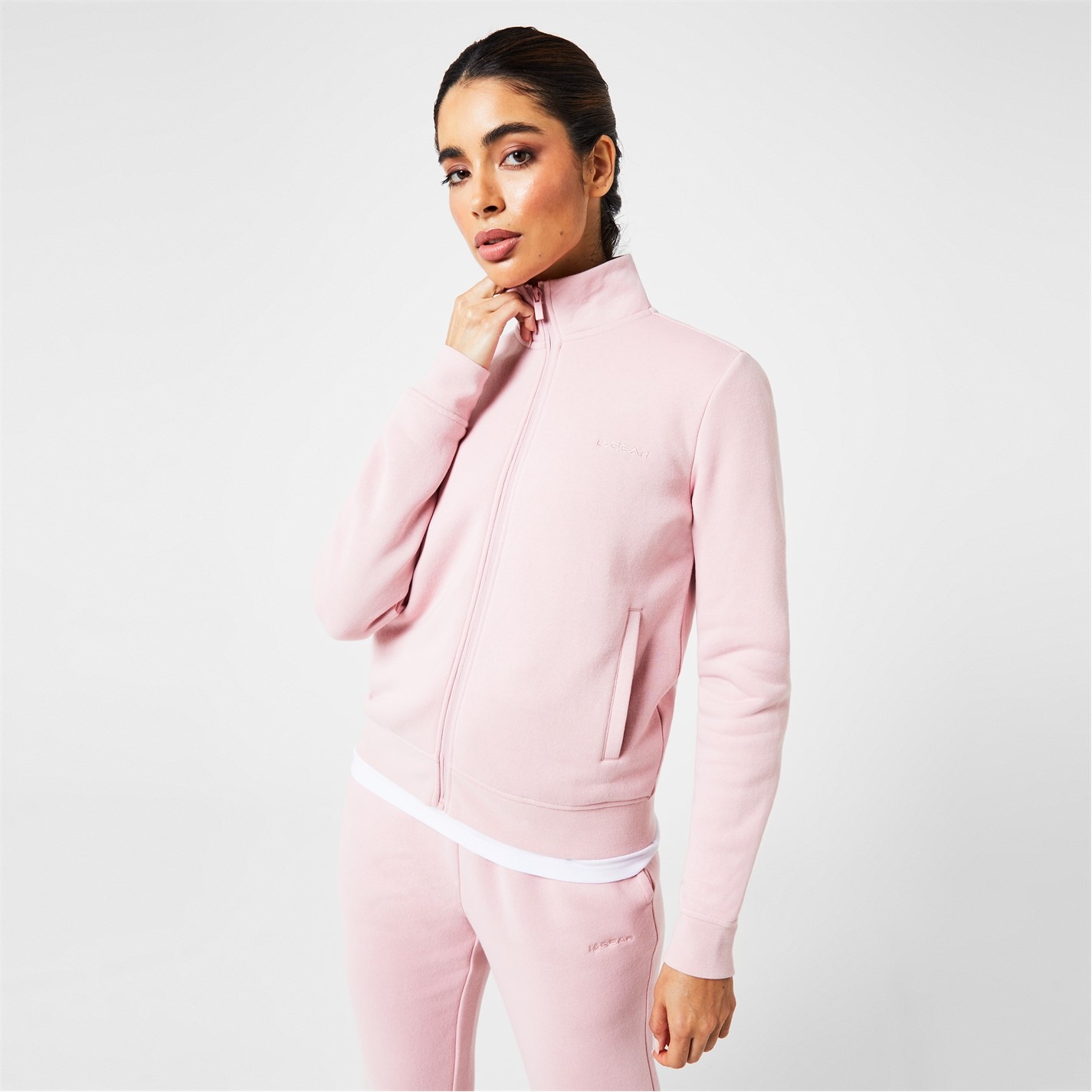 Bluze LA Gear cu fermoar pentru Femei roz