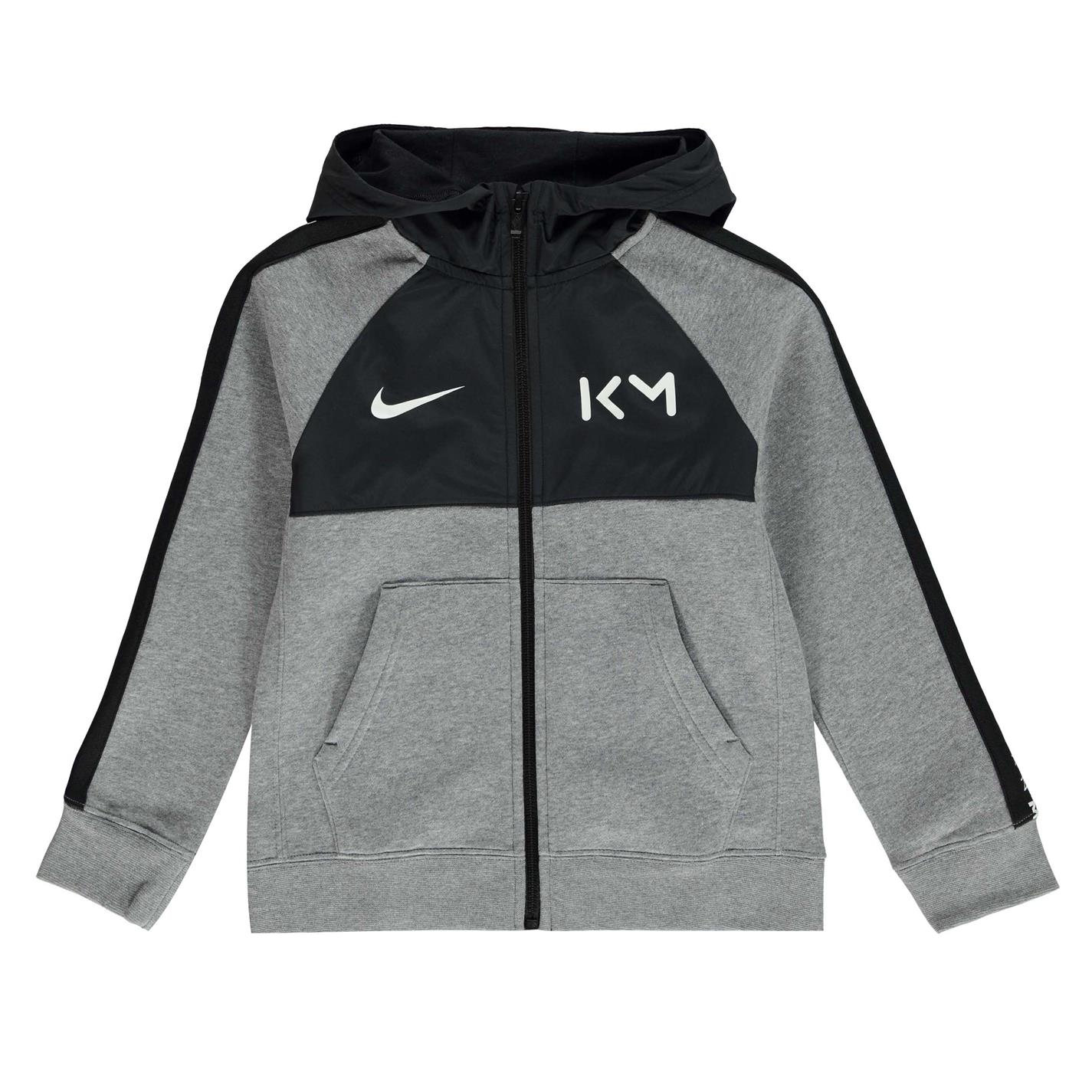 Bluze Nike Km B Hybrid gri negru