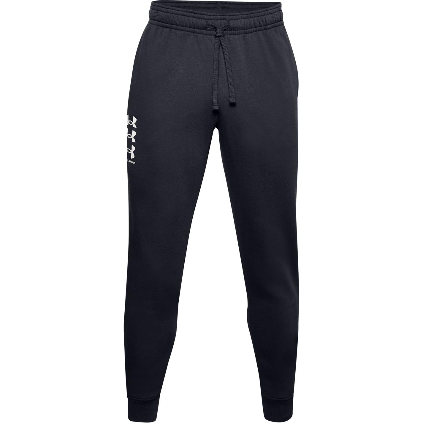 Bluze Pantaloni jogging Under Armour Rival Logo pentru Barbati negru
