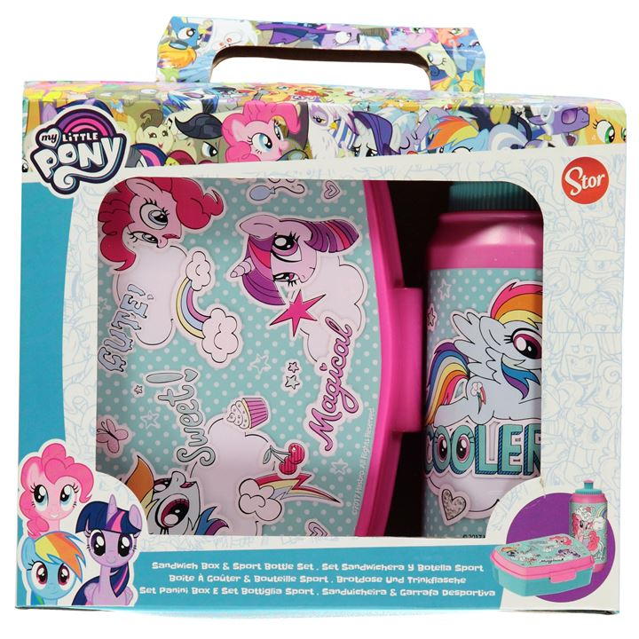Set My Little Pony and Lunch Box 2 Piece