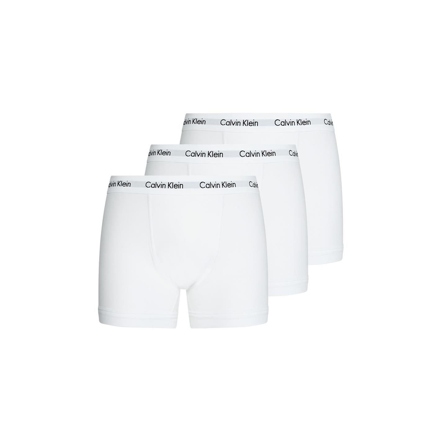 Boxeri Calvin Klein . bumbac Stretch alb