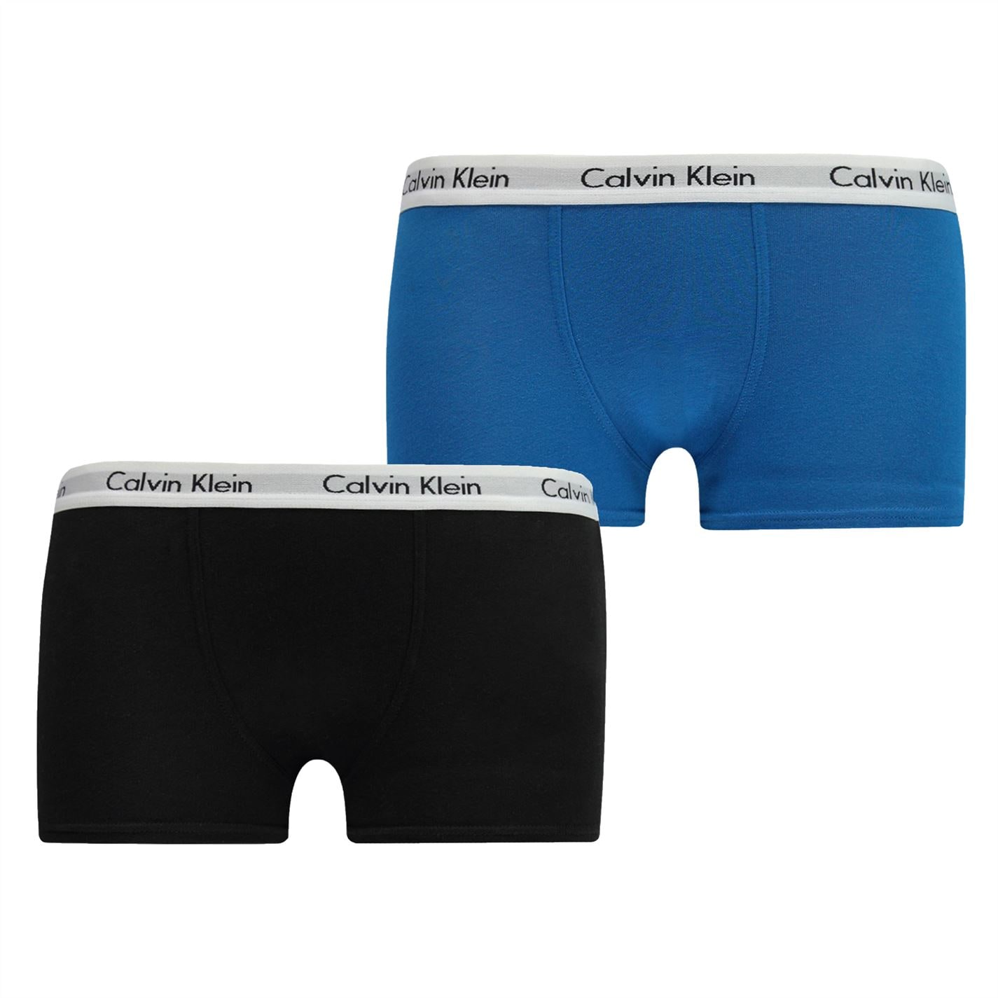 Boxeri Set 2 Calvin Klein negru albastru roial