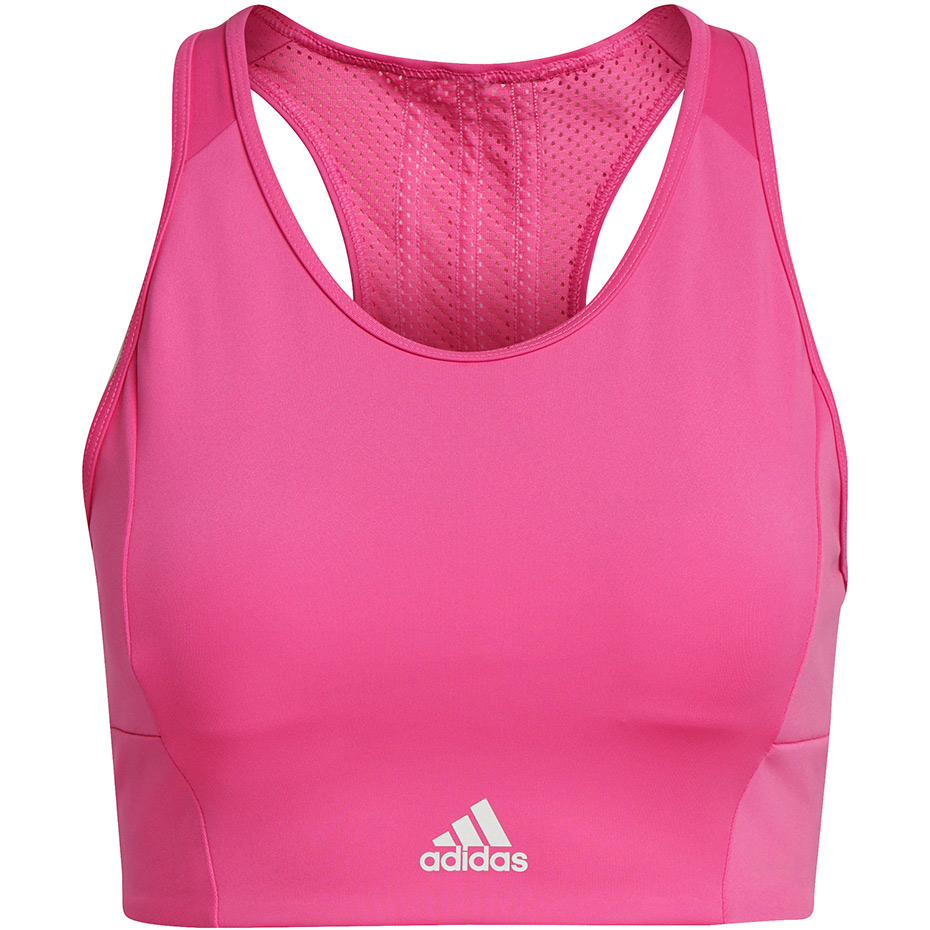 Bustiera Adidas 3-Stripes Top roz GU9645 pentru femei