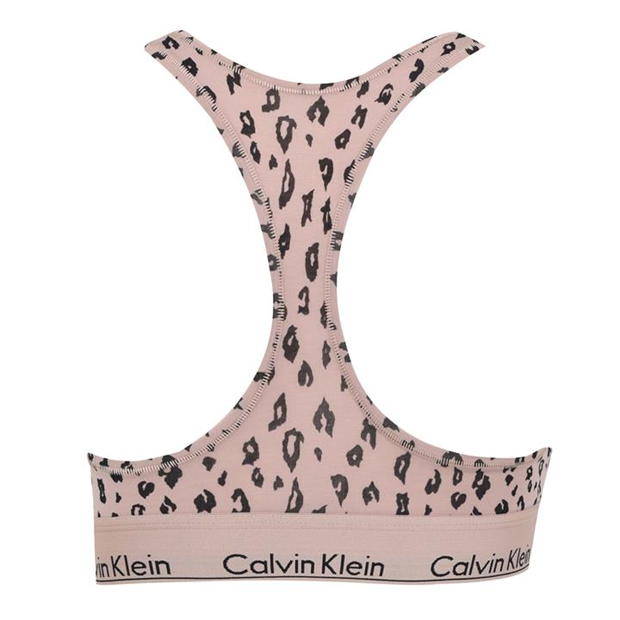 Bustiera Calvin Klein Modern bumbac Logo sav ghepard alm