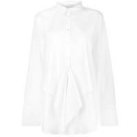 Camasi sport Linea Tie Front pentru Femei alb