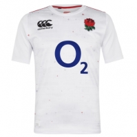 Canterbury Anglia Rugby 2018 2019 Pro Alternate Shirt pentru Barbati alb