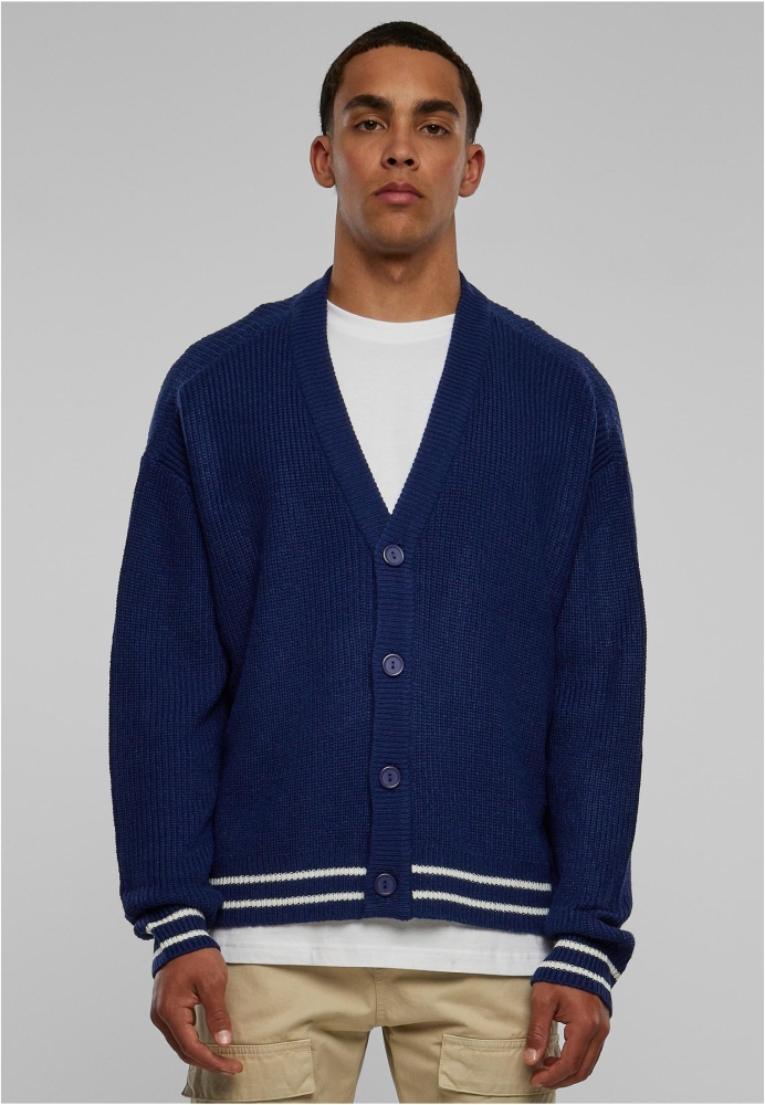 Cardigan Sporty Boxy albastru Urban Classics