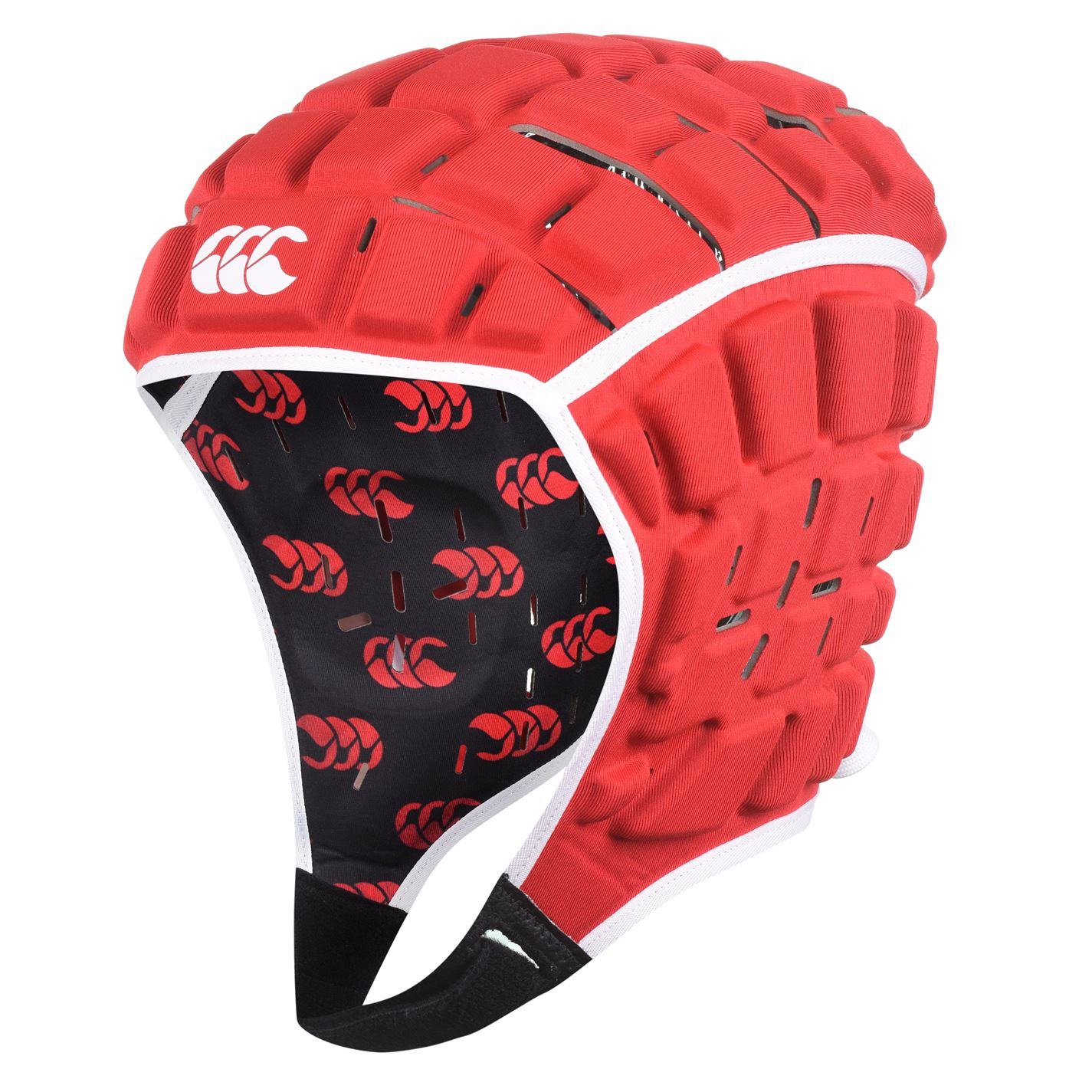 Casca protectie Canterbury Reinforcer Rugby rosu
