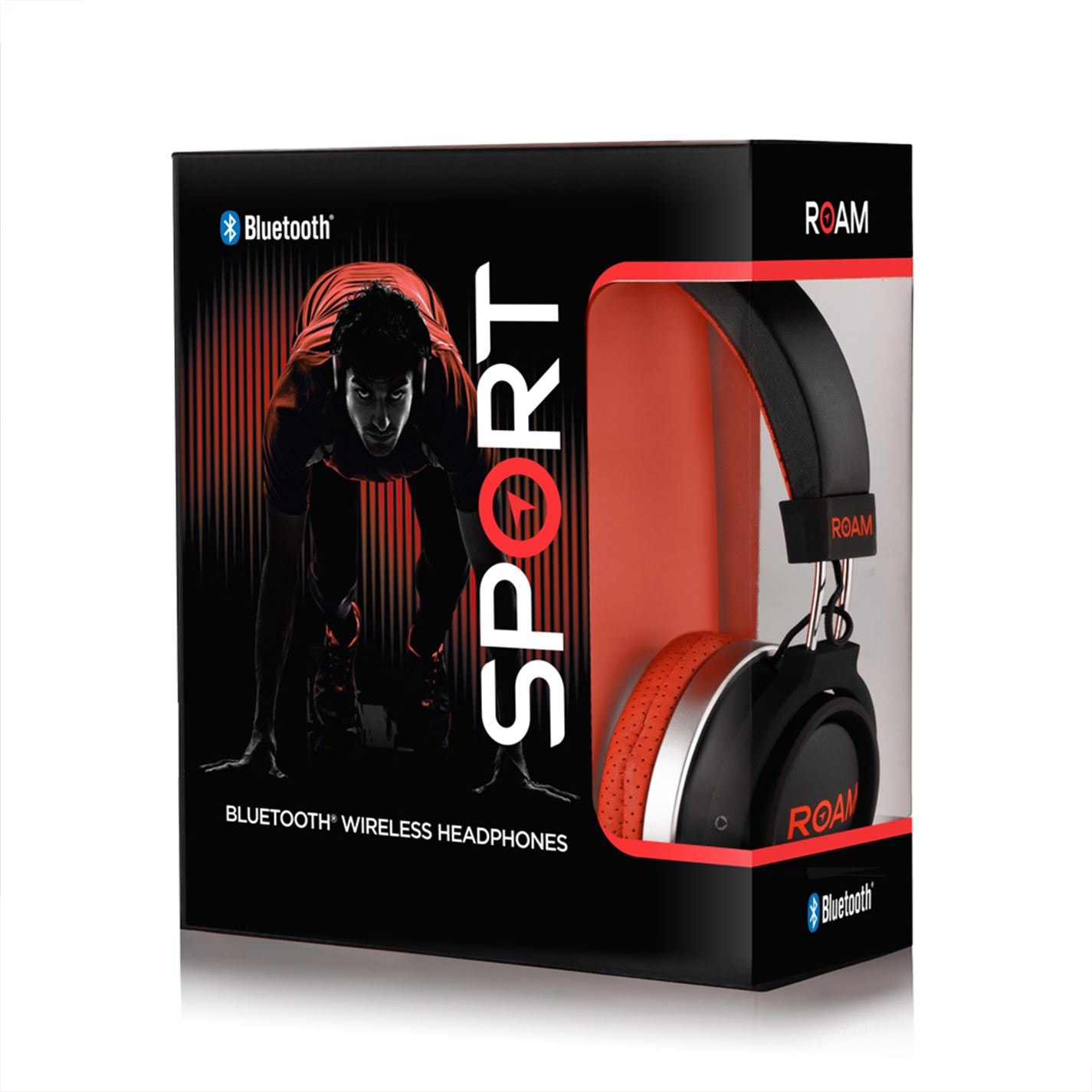 Casti Roam Sport Bluetooth Wireless rosu