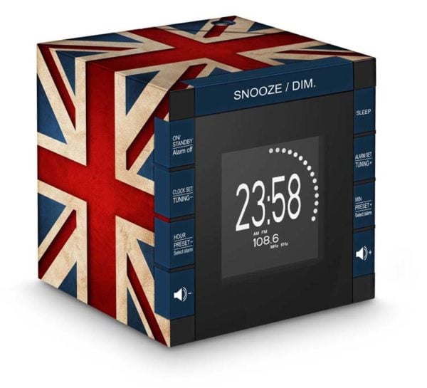 Ceas Cu Alarma Radio Si Proiectie Great Britain Bigben