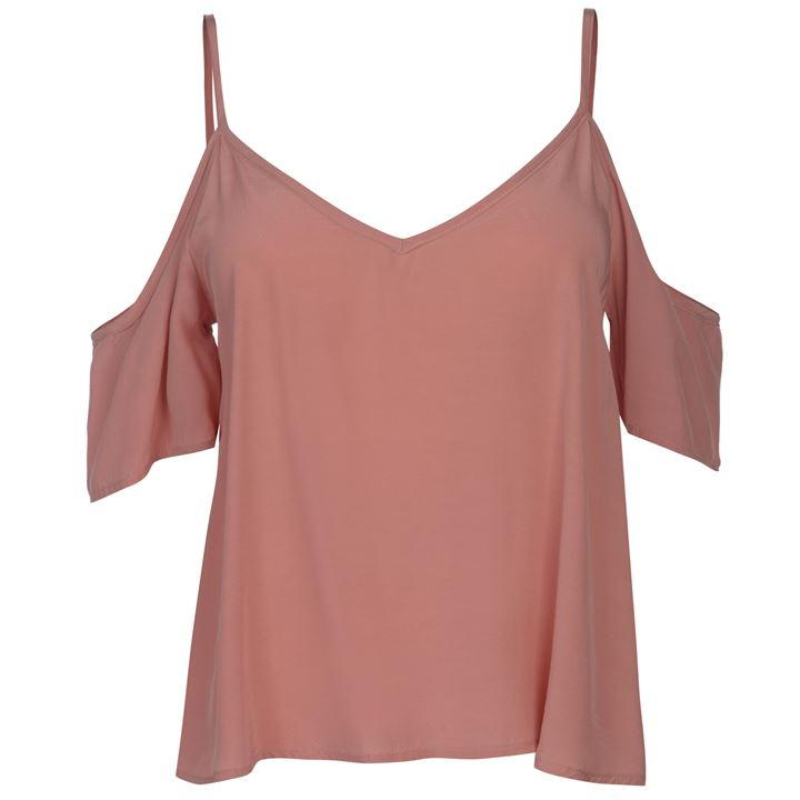 Firetrap Cold Shoulder Beach Top roz