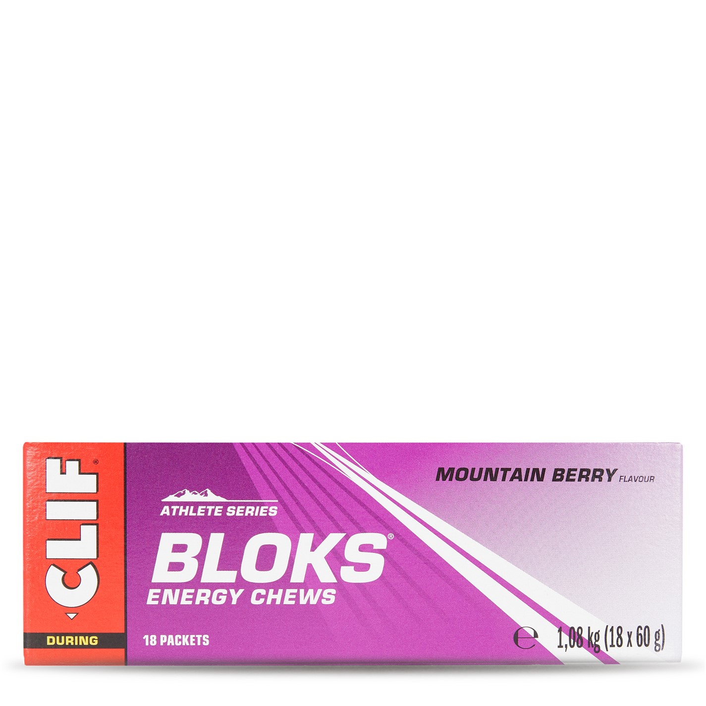 Clif Energy Chews 18 . mountain roz inchis