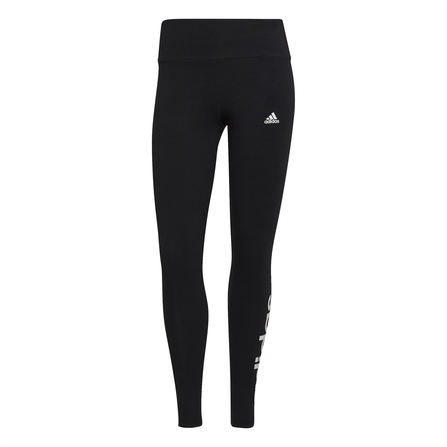 Colanti adidas Essentials Linear pentru Femei negru alb