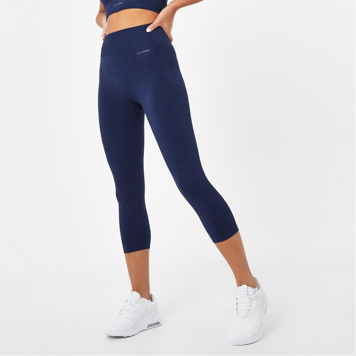 Colanti USA Pro Capri Cropped bleumarin