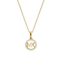 Colier Michael Kors 14K Gold Plated Logo Starter
