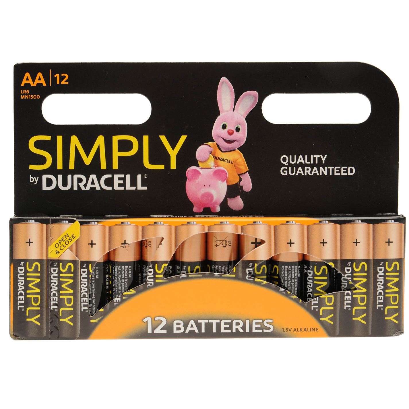 Duracell Simply 12 . AA Batteries