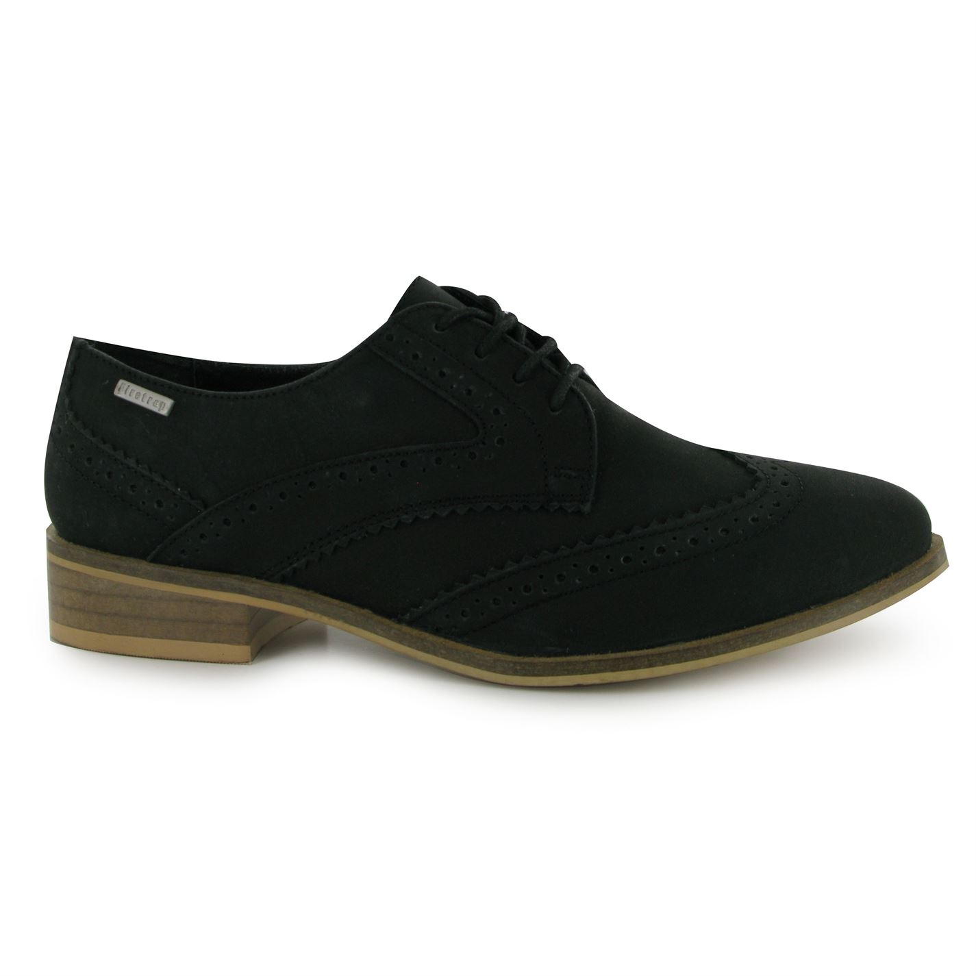 Firetrap Siran Brogues pentru Femei negru nubuck