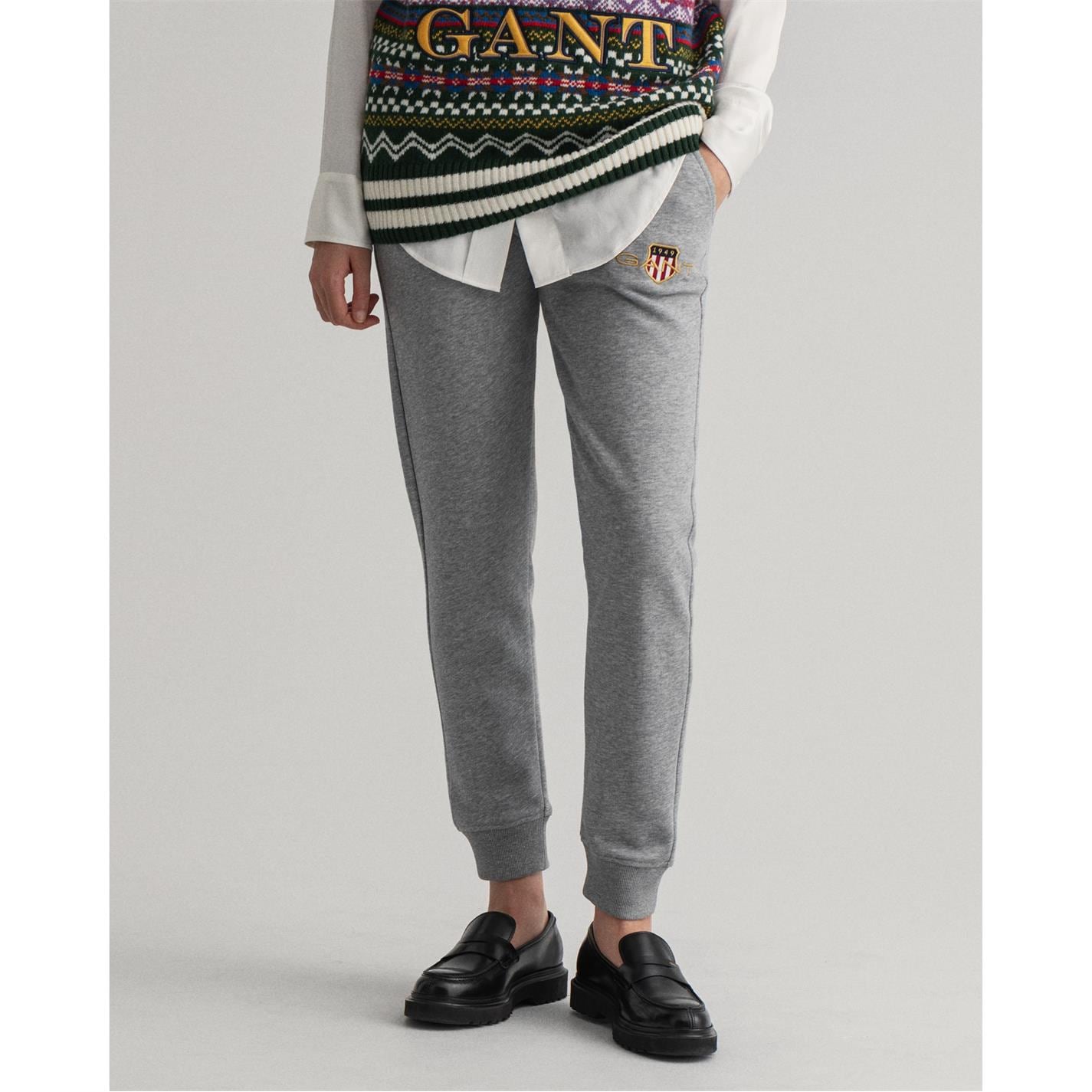 Gant Gant Shield Jogger gri mel