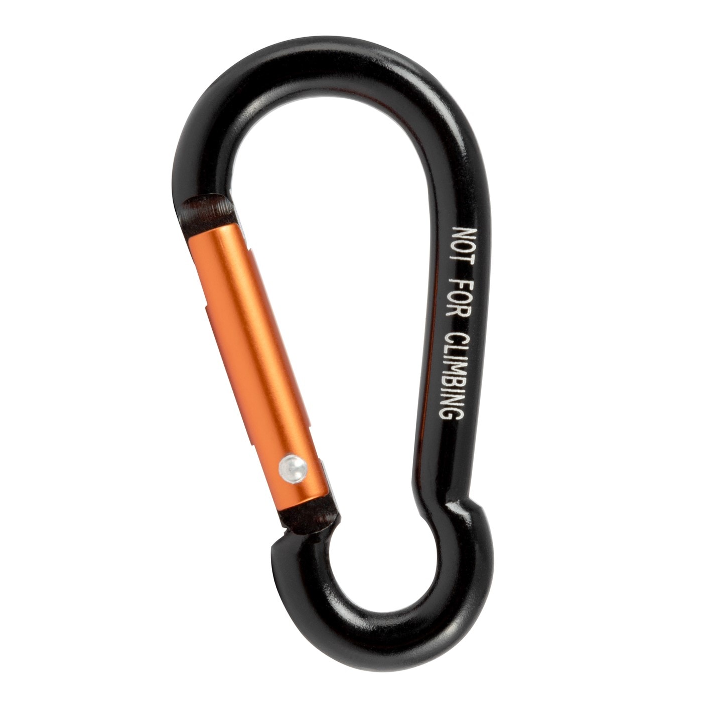 Gelert Aluminum Carabiner Clip negru portocaliu