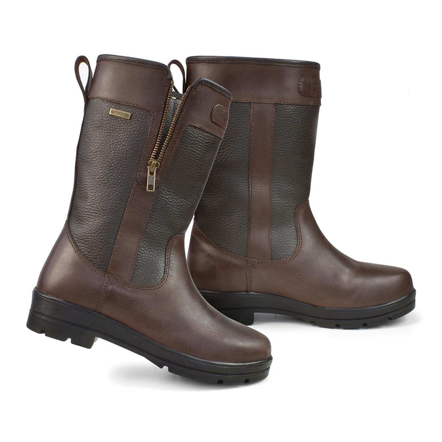 Ghete Brogini Abruzzo Mid-Calf Country maro