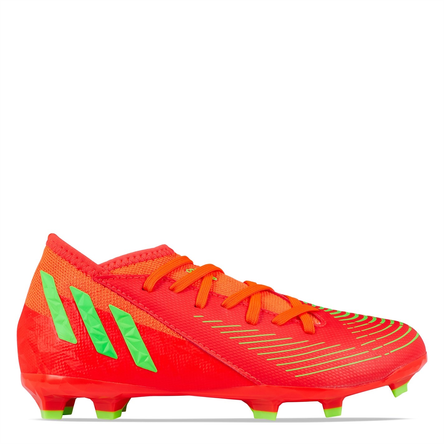 Ghete de fotbal adidas Predator .3 FG pentru Copii rosu verde negru