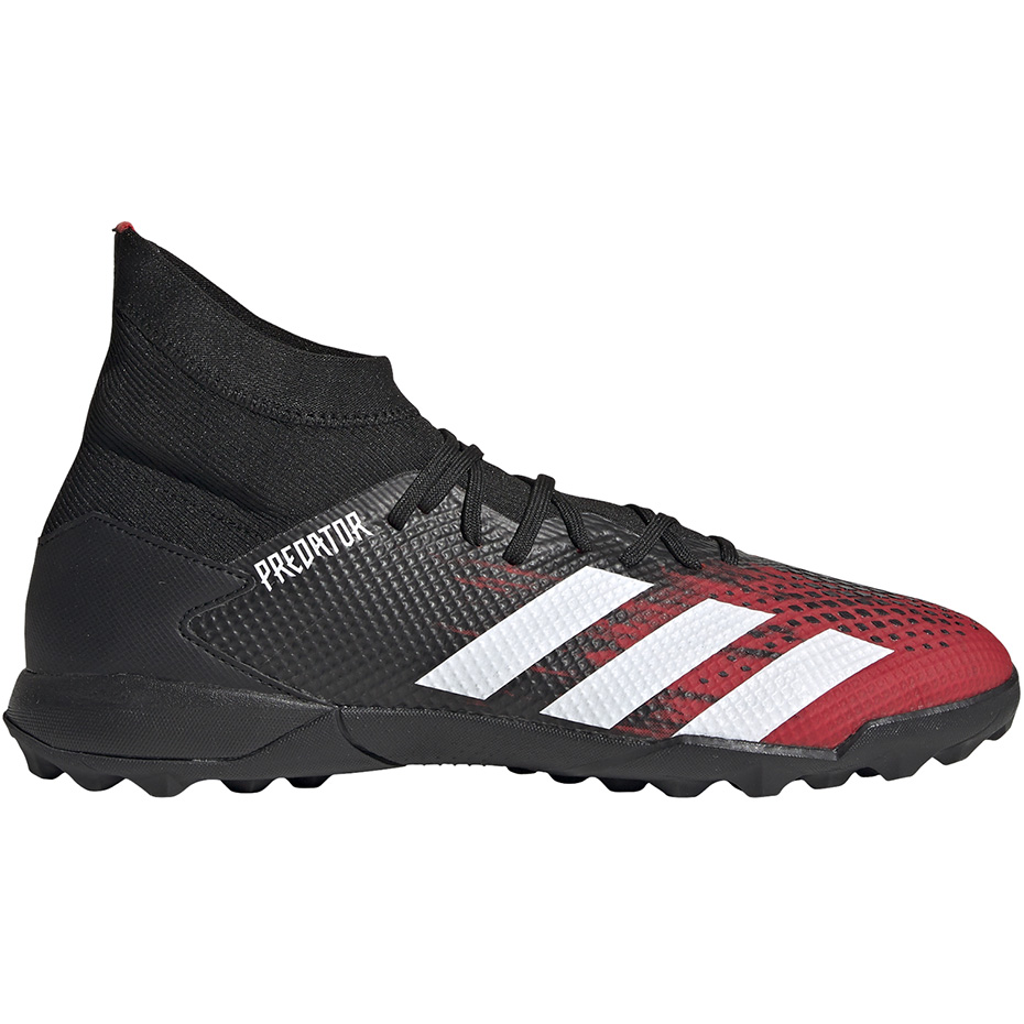 Ghete de fotbal Adidas Prosuator 203 gazon sintetic negru And rosu EF2208
