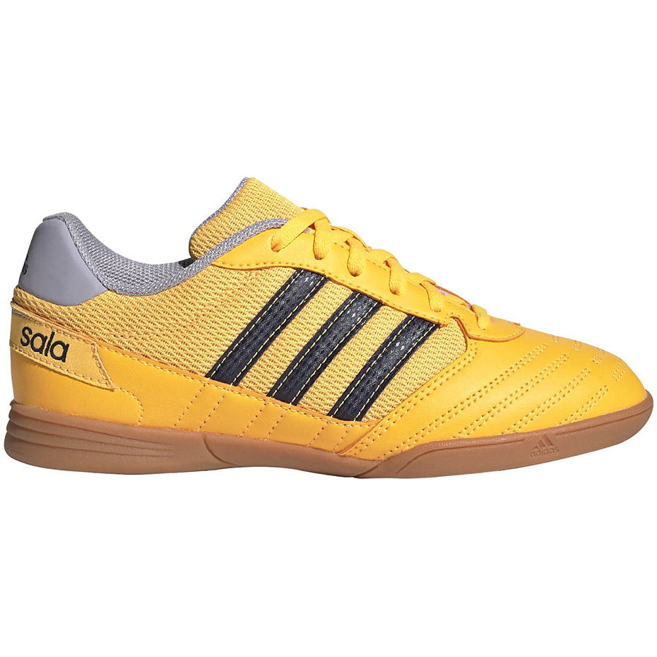 Ghete de fotbal Adidas Super Sala IN galben FX6759 pentru copii