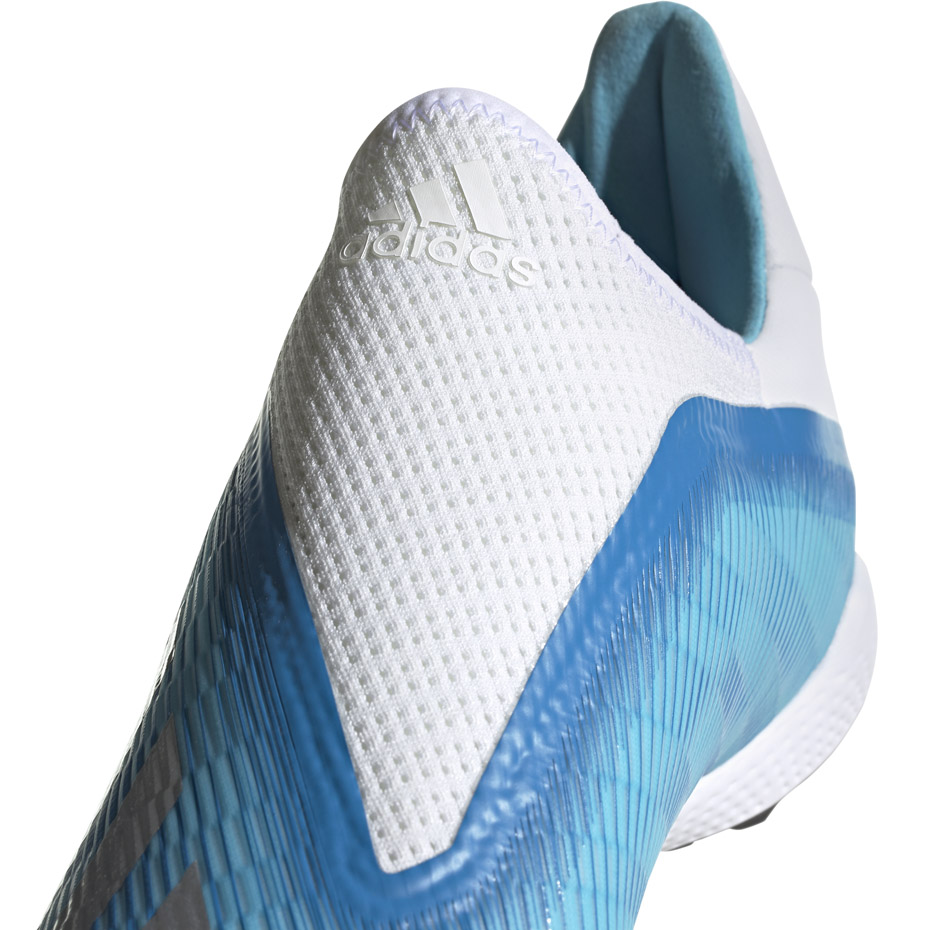 Ghete de fotbal Adidas X 193 LL gazon sintetic albastru alb EF0632 pentru barbati